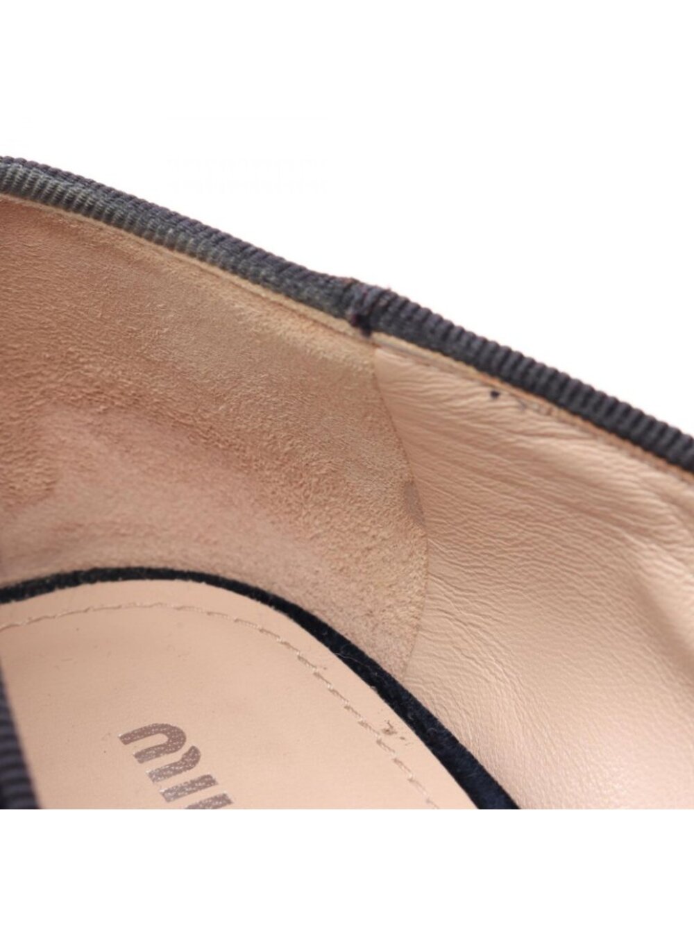 Miu Miu Bijou Black Flat Shoes - Picture 16 of 16